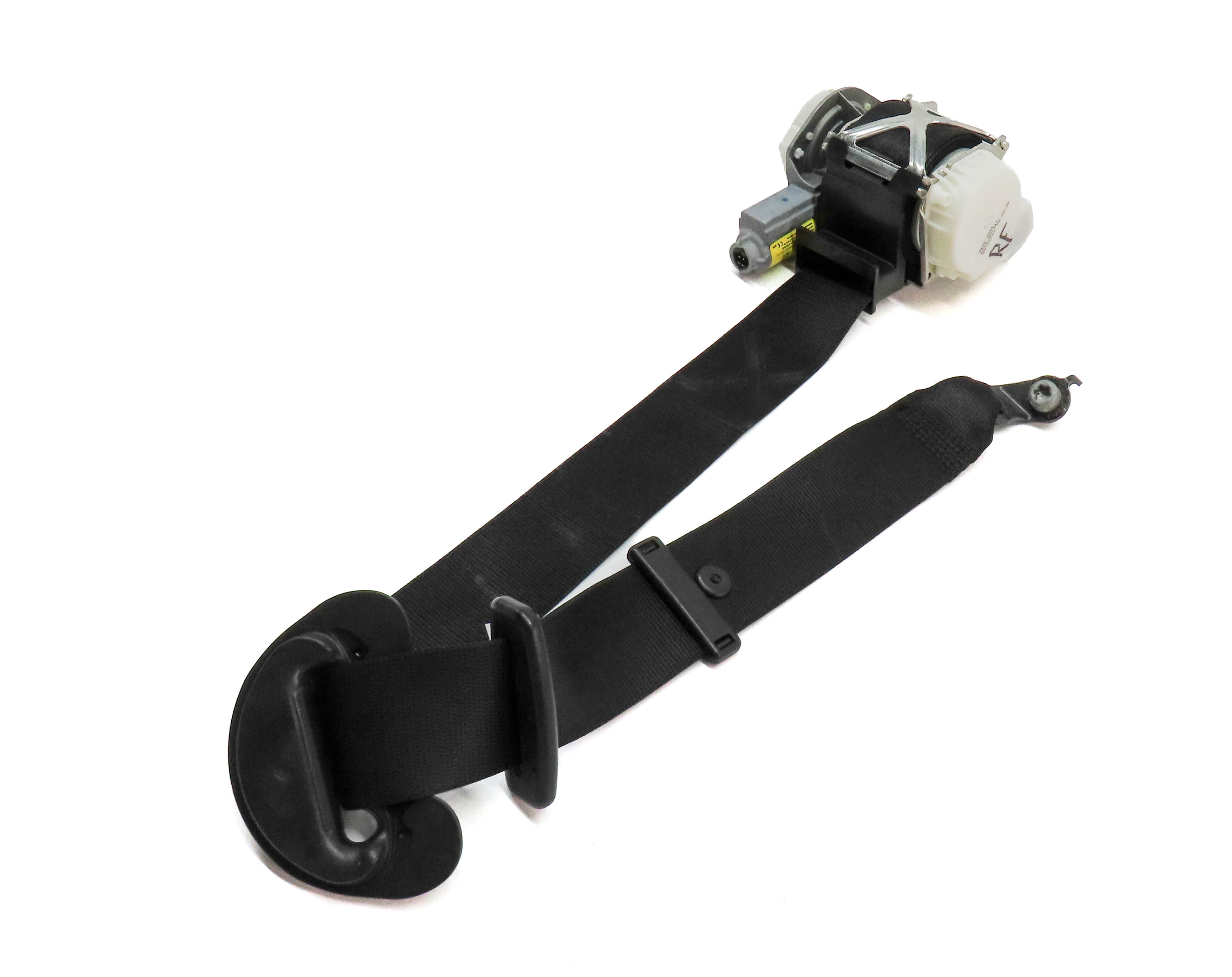 14-19 BMW 3 4 SERIES (F30 F32 F34) RIGHT PASSENGER SEATBELT RETRACTOR (Black) — exact item pictured